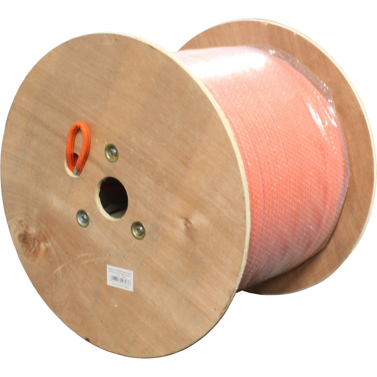 Cable De Red Duplex Inline S/Ftp Pimf Cat.7a Awg23 1200mhz Libre De Halógenos Naranja 300m