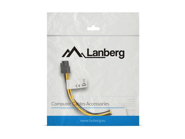 Lanberg Cable Alimentacion Molex Aâ Sata 6 Pinâ 0.15mâ Â Pin Ca-Hd6p-10cu-0015