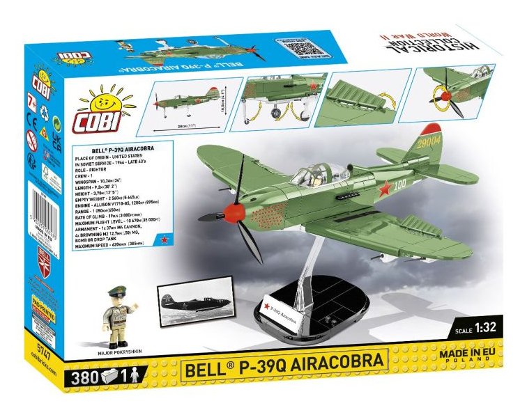 EAN 5902251057473 - COBI Bell P-39Q Airacobra imagen 10