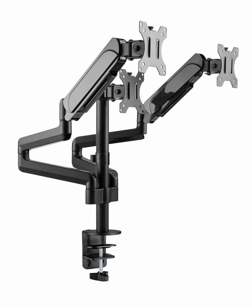 Gembird Desk Mounted Adjustable Mounting Arm For 3 Monitors - Full-Motion