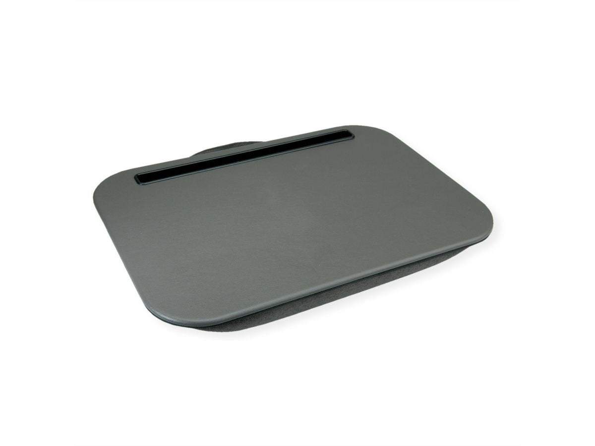 Knietablett Laptop- Tablet-Ablage Con Kissen Gris