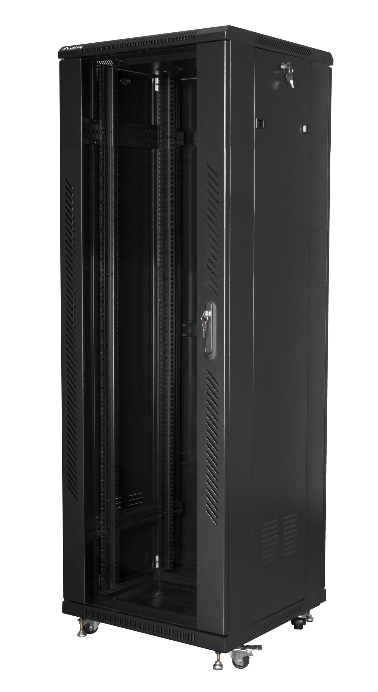 EAN 5901969414967 - Lanberg FF01-6637-12B armario rack 37U Rack o bastidor independiente Negro imagen 1
