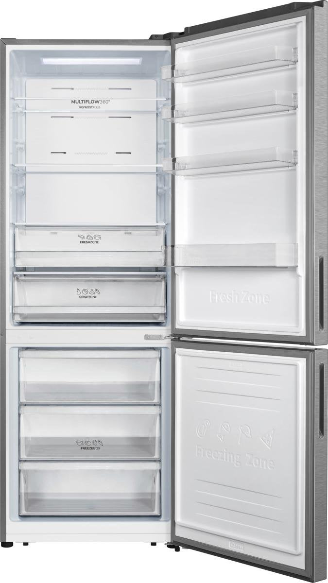EAN 3838782783555 - Gorenje NRK720CAXL4 Independiente 495 L Gris, Acero inoxidable, Gris Oscuro imagen 4