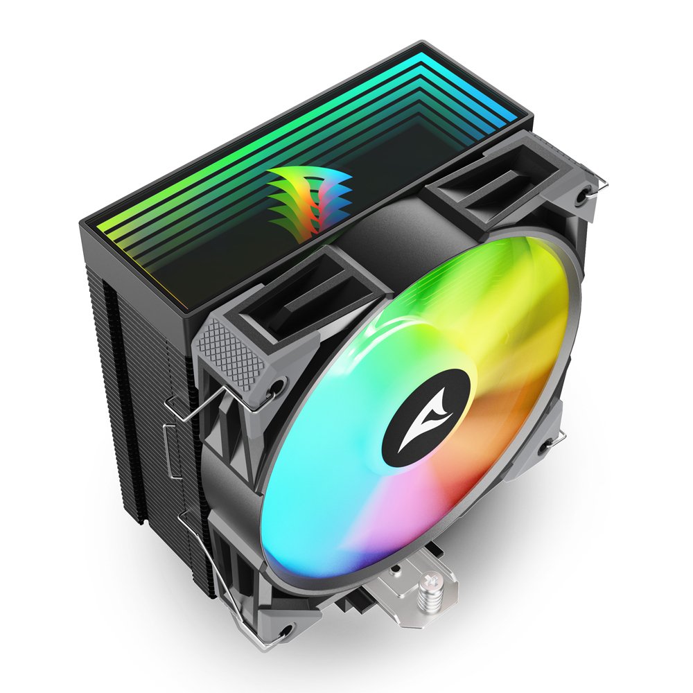EAN 4044951041992 - Sharkoon A40 RGB Procesador Refrigerador de aire 12 cm Negro 1 pieza(s) imagen 7