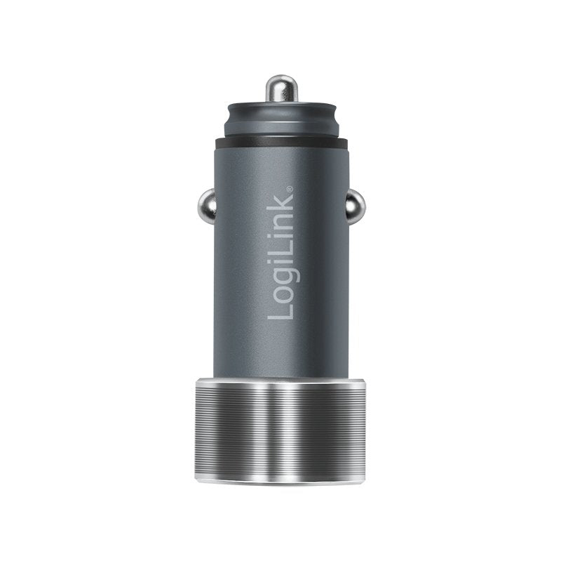 Logilink Cargador Para Coche Usb 2port 1xusb-C Pd, 1xusb-A Qc, 36w