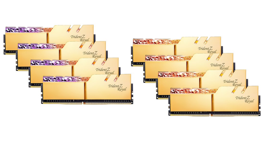 EAN 4713294225542 - G.Skill Trident Z Royal F4-3600C14Q2-64GTRGB módulo de memoria 64 GB 8 x 8 GB DDR4 288-pin DIMM imagen 3