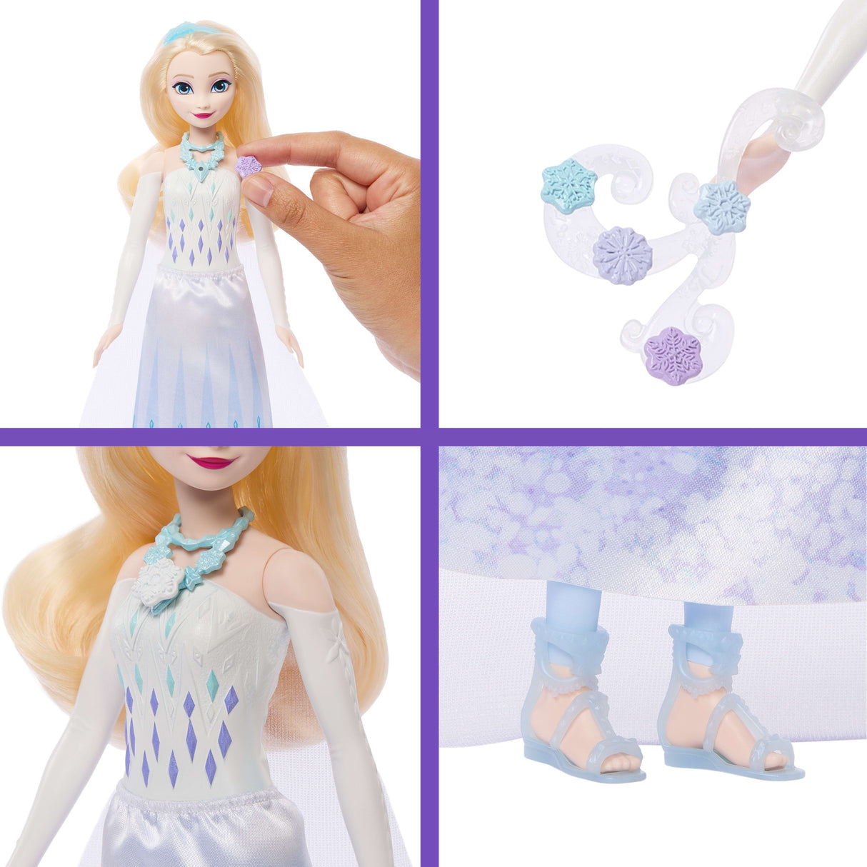 Muñeca Elsa Reveal Frozen Disney