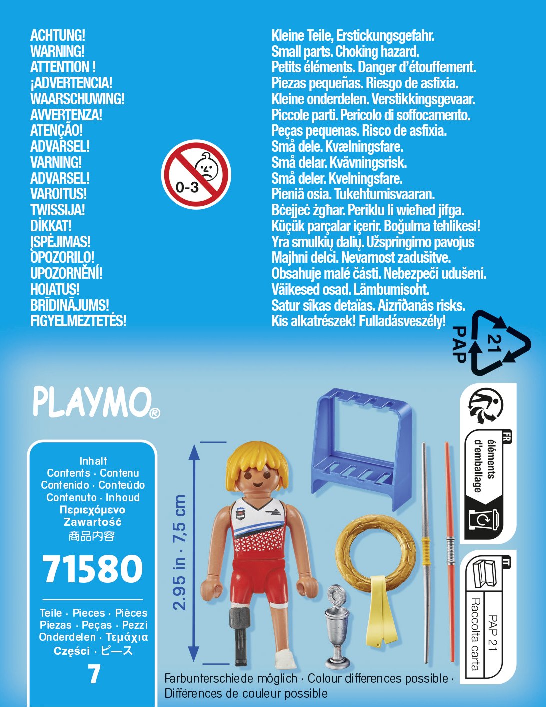 Playmobil Lanzamiento De Jabalina