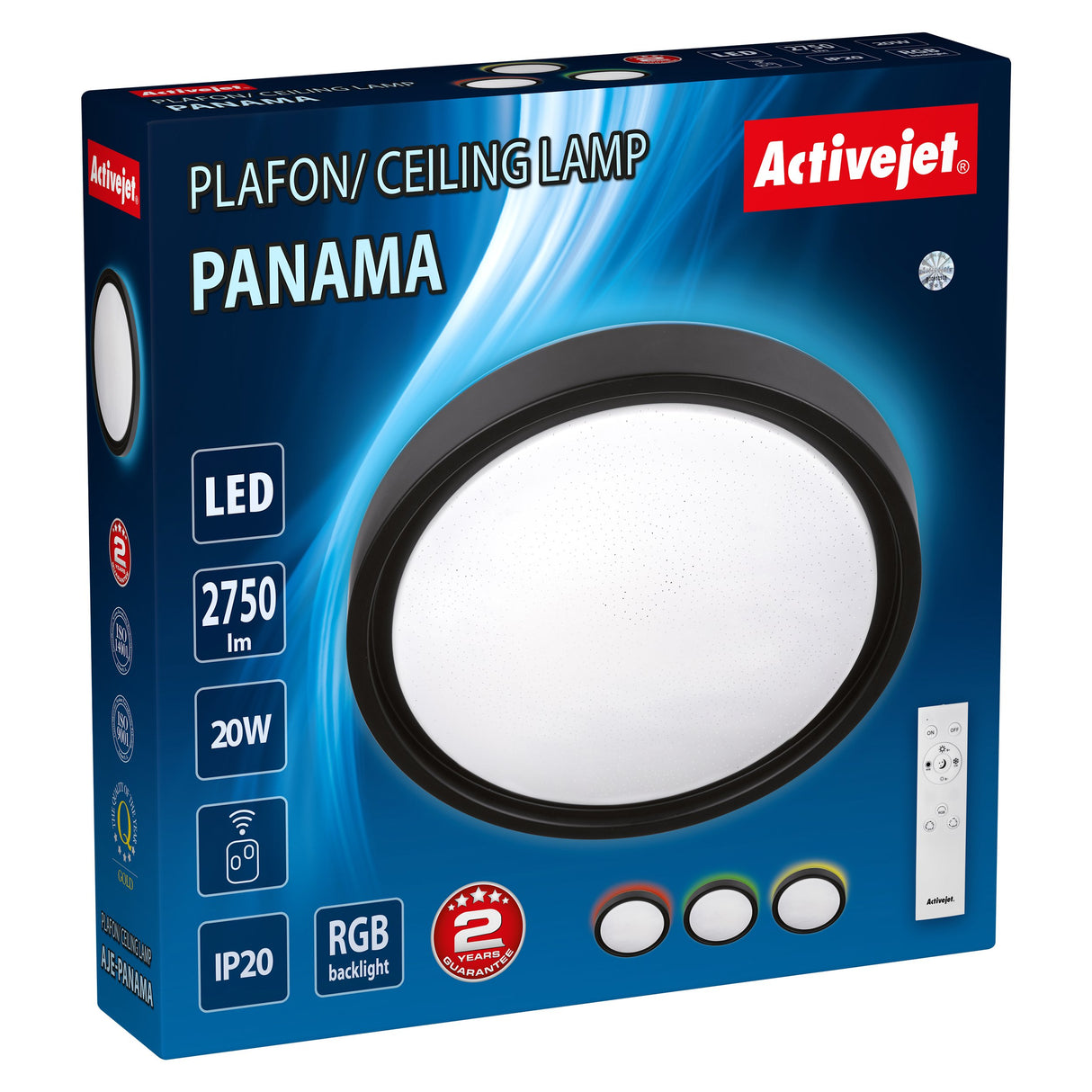 EAN 5901443120469 - Activejet AJE-PANAMA iluminación de techo Bombilla(s) no reemplazable(s) F imagen 8