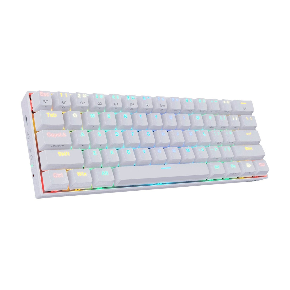 Redragon Draconic Teclado Mecánico Gaming Rgb Blanco