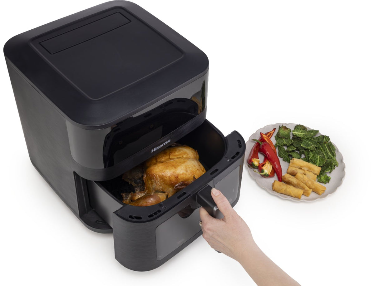 EAN 3838783026316 - Hisense HAF2100DCD Sencillo 7,7 L 2100 W Freidora de aire caliente Negro imagen 7