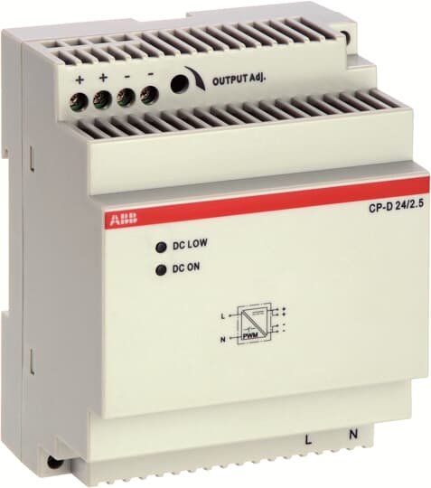 Abb Stotz-Contacto Fuente De Alimentación Cp-D 24/2.5 1svr427044r0200