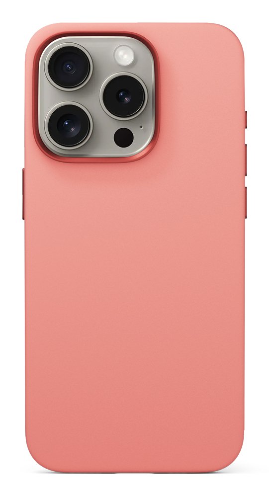 Epico Funda Iphone 16 Pro Silicona Magsafe - Melocotón Rosa