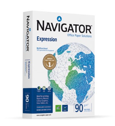 Navigator A4 90gr Universal -5 Paquetes-