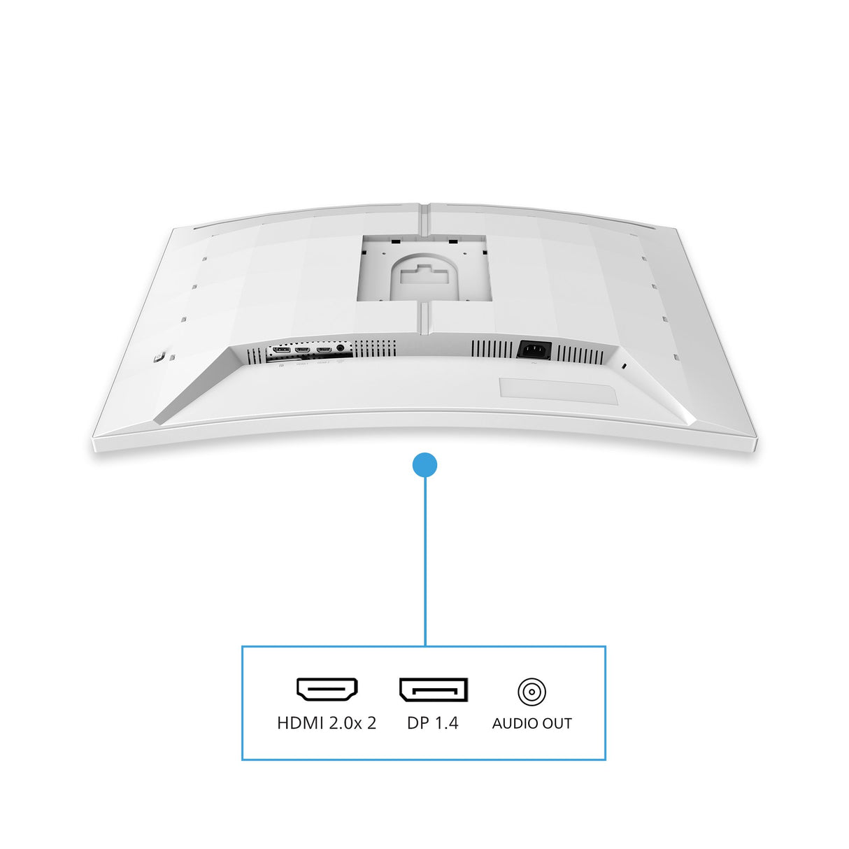 EAN 8721038002614 - Philips Evnia 5000 32M2C5501/00 pantalla para PC 80 cm (31.5") 2560 x 1440 Pixeles Quad HD LCD Blanco imagen 4