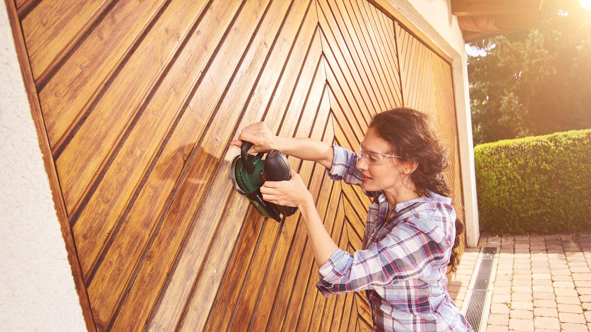 Lijadora Excéntrica Inalámbrica Bosch Advancedorbit 18 Solo, 18volt Verde / Negro, Sin Batería Ni Cargador