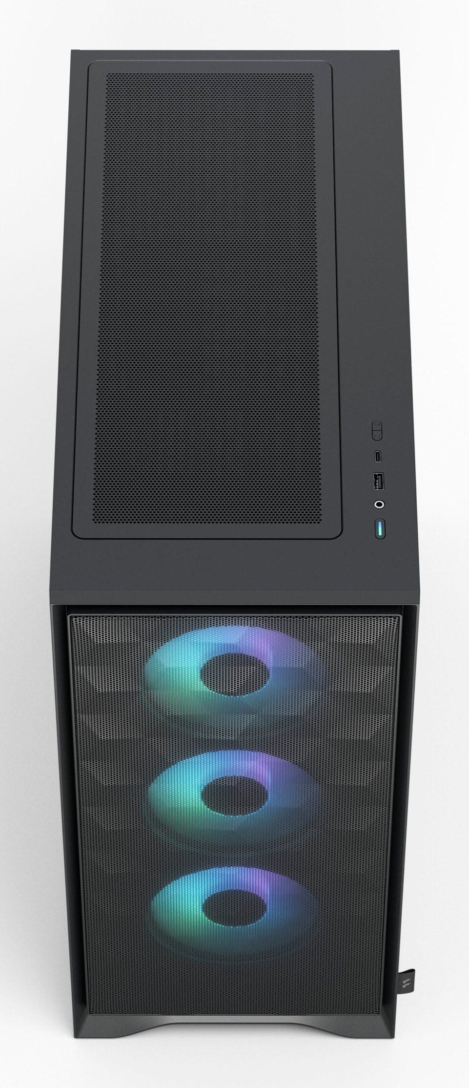 Caja Pc Fractal Pop 2 Air Black Tg Rgb Fd-C-Poa2a-03