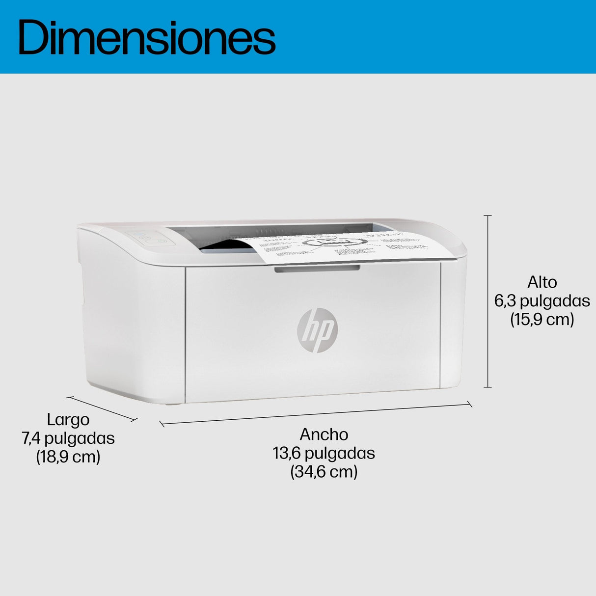 Impresora Láser Monocromo Hp Laserjet M110w Wifi Blanca