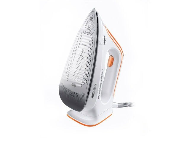 Braun Carestyle Compact Pro Is2561wh 2400 W 1,5 L Eloxalplus Soleplate Naranja Y Blanco