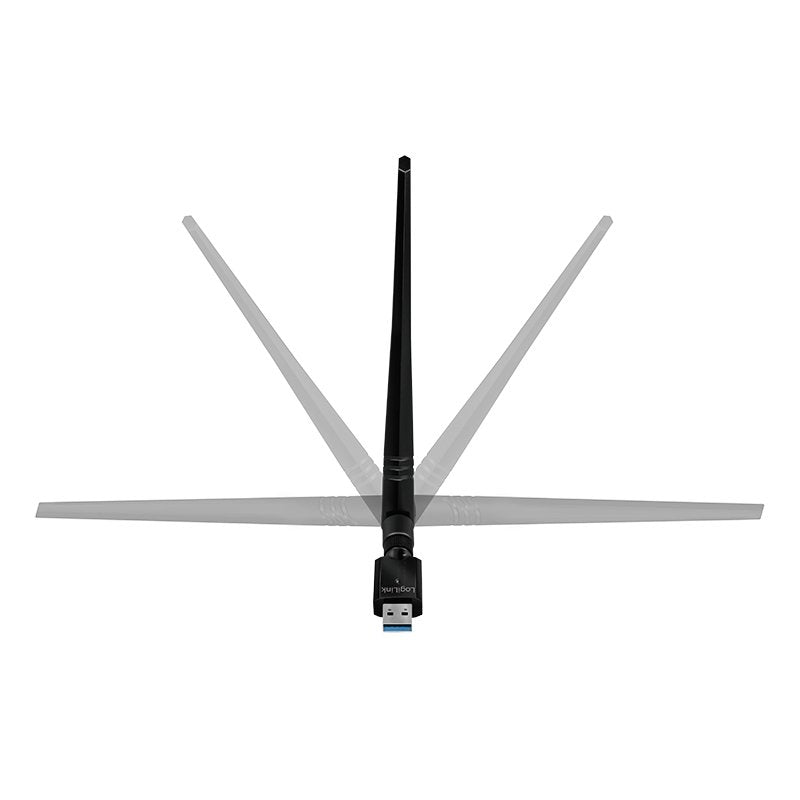 Adaptador Logilink Wlan Usb 3.0 1200mbps, 2t2r, Con Antena