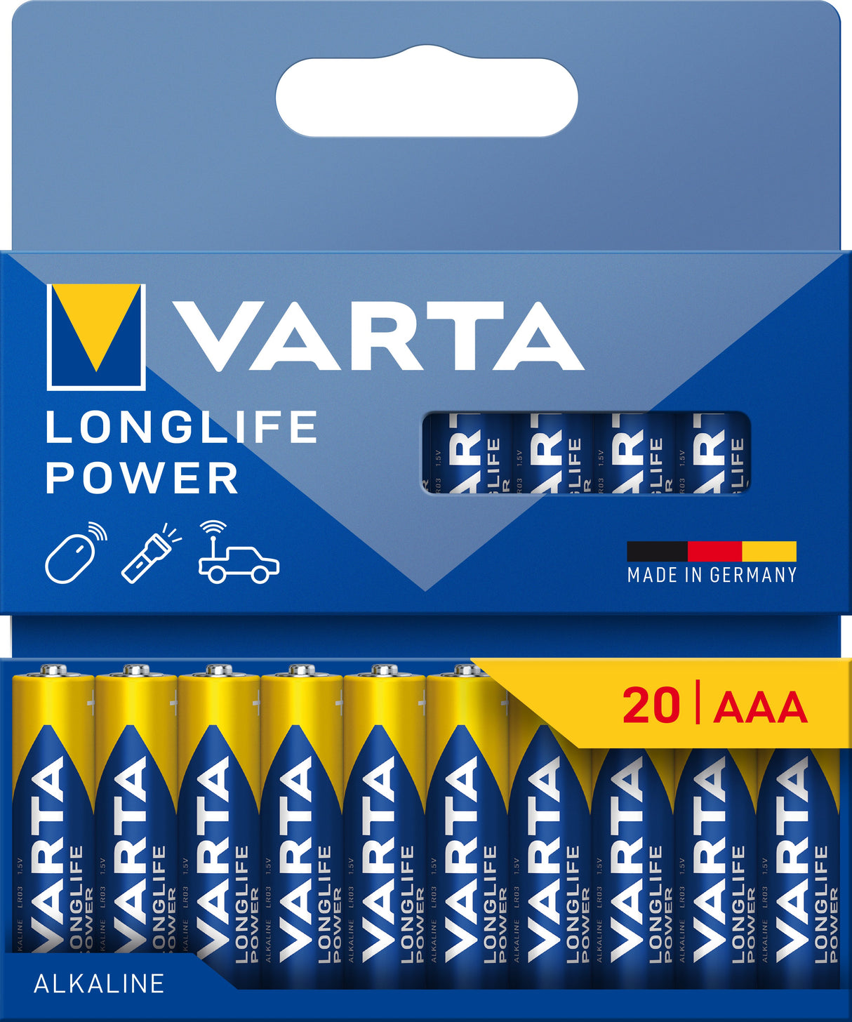 EAN 4008496067091 - Varta 04903 121 720 pila doméstica Batería de un solo uso LR03 Alcalino imagen 2