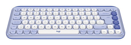 EAN 5099206127586 - Logitech 920-013074 teclado Universal Bluetooth QWERTY Internacional de EE.UU. Lila, Blanco imagen 2