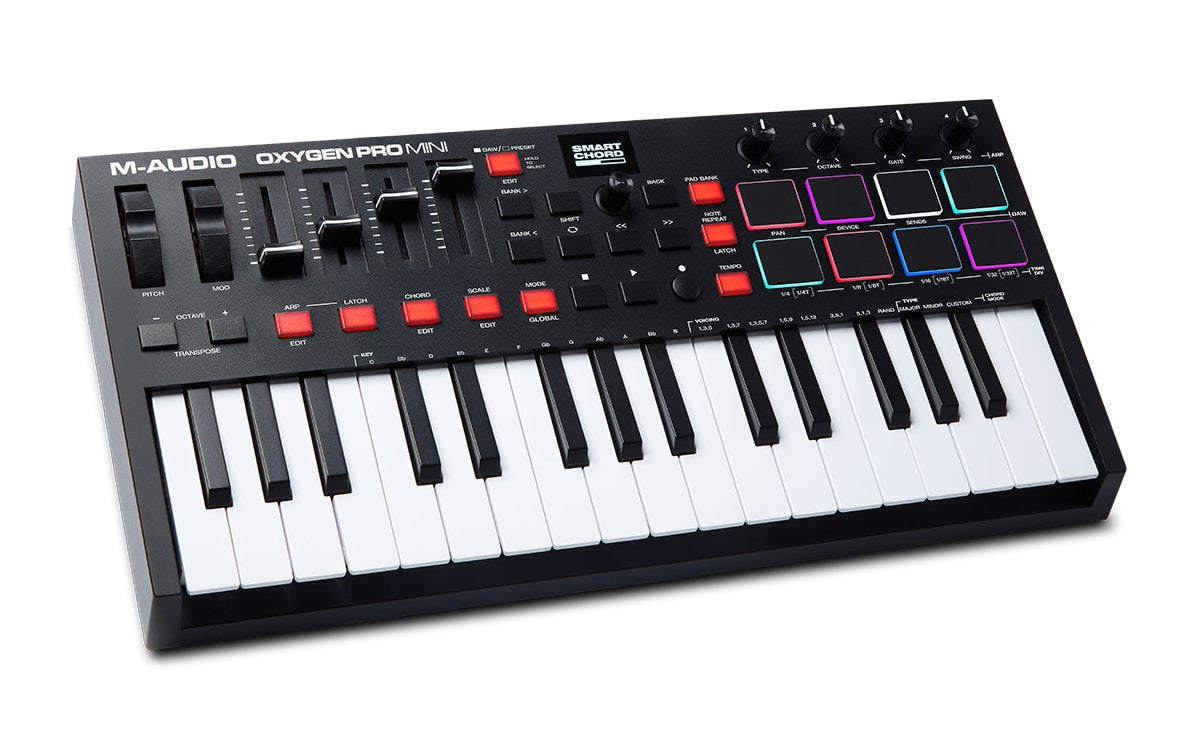 M-Audio Oxygen Pro Mini Teclado Midi 32 Llaves Usb Negro