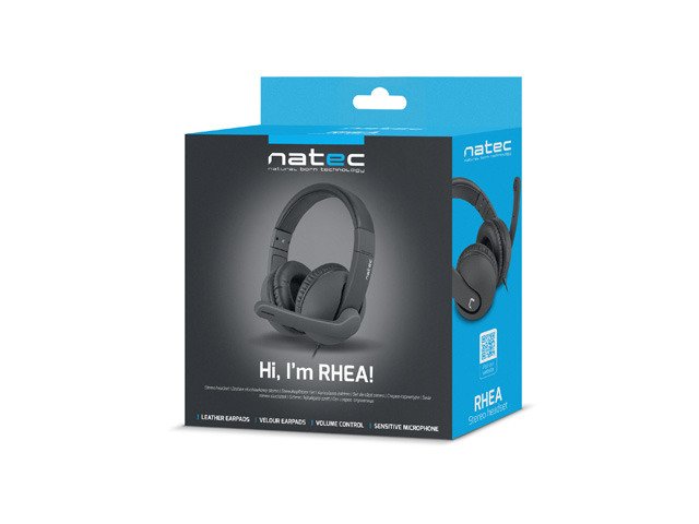 Natec Genesis Rhea Auriculares Diadema Negro