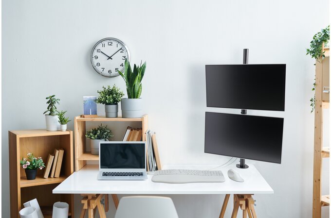 Kensington Brazo Vertical Para Dos Monitores Hasta 81,3 Cm (32") K53802ww