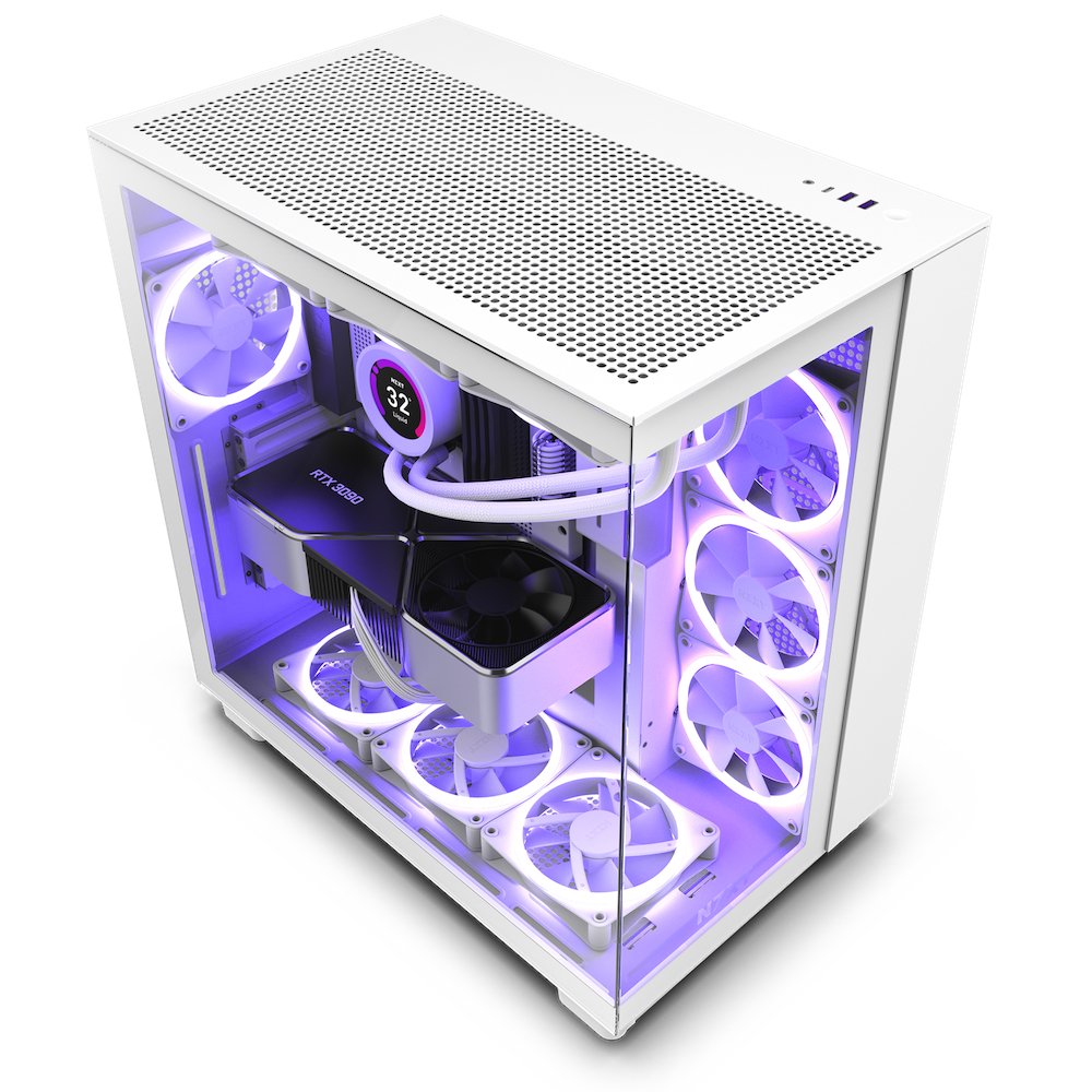 Caja Pc Nzxt H9 Flow Blanco Cm-H91fw-01