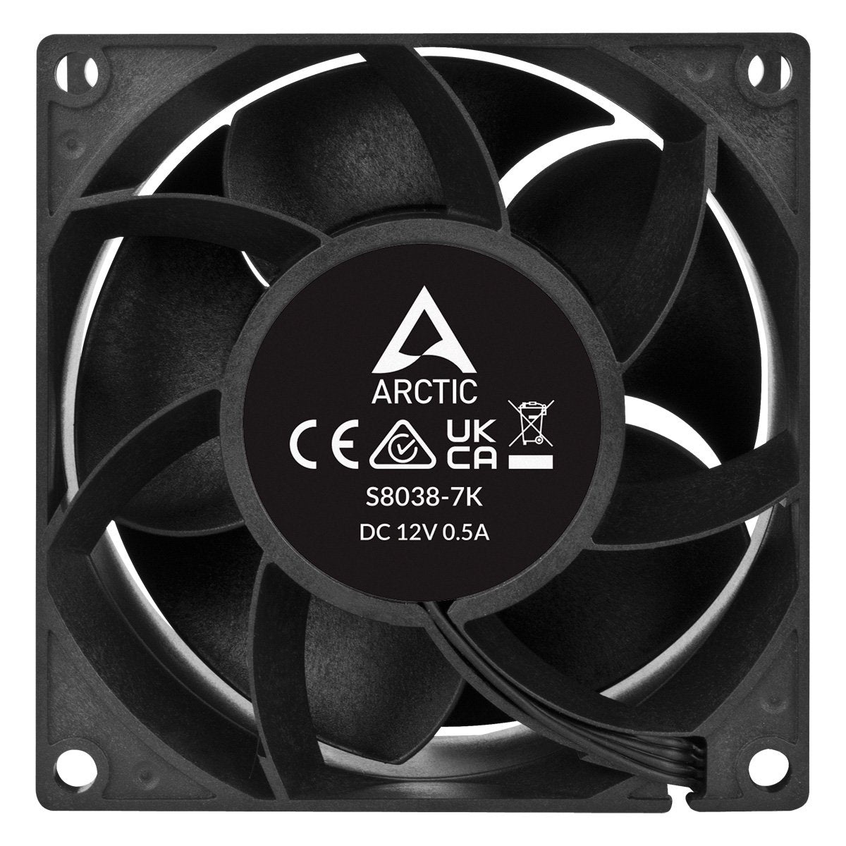 Ventilador Pc Arctic 80x80x25mm S8038-7k