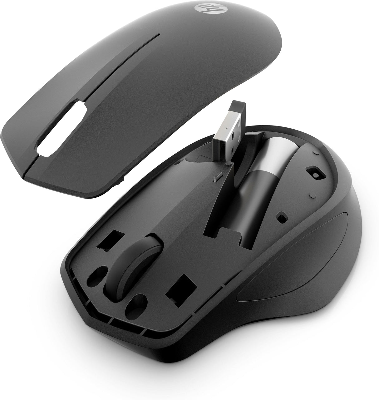 EAN 0195122197476 - HP 280 Silent Wireless Mouse ratón Oficina mano derecha RF inalámbrico Óptico imagen 5