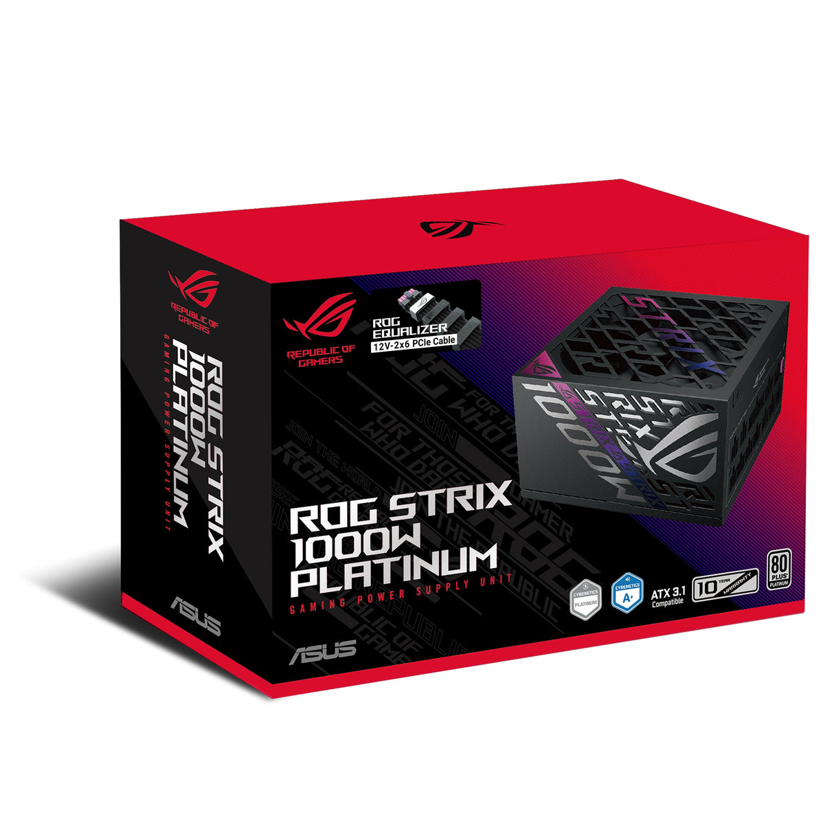 EAN 4711636451253 - ASUS ROG -STRIX-1000P-GAMING-E unidad de fuente de alimentación 1000 W 20+4 pin ATX ATX Negro imagen 14