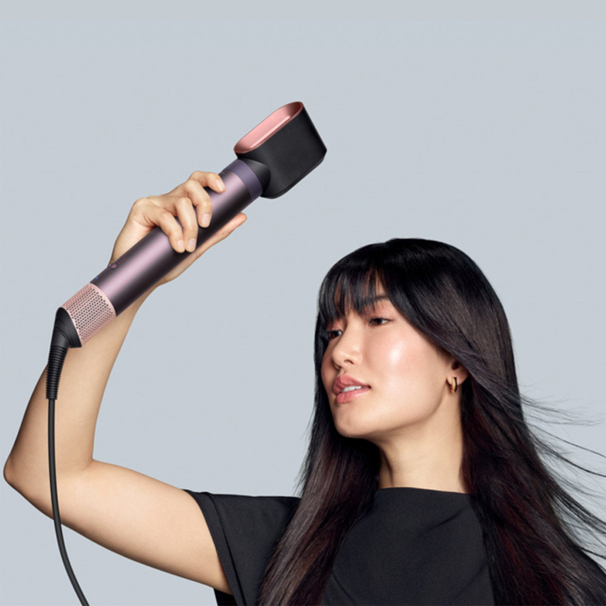 Secador Dyson Airwrap Co-Anda2x - Liso Y Ondulado - Color Jaspe Ciruela