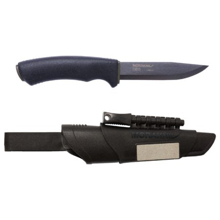 Cuchillo Moraknife Bushcraft Caza Messer Supervivencia Negro