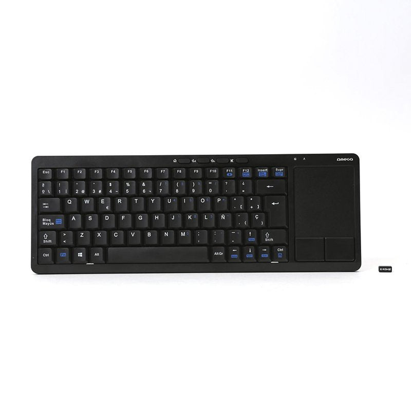 EAN 5907595444231 - Omega OKB004BES teclado Oficina RF inalámbrico QWERTY Negro imagen 1