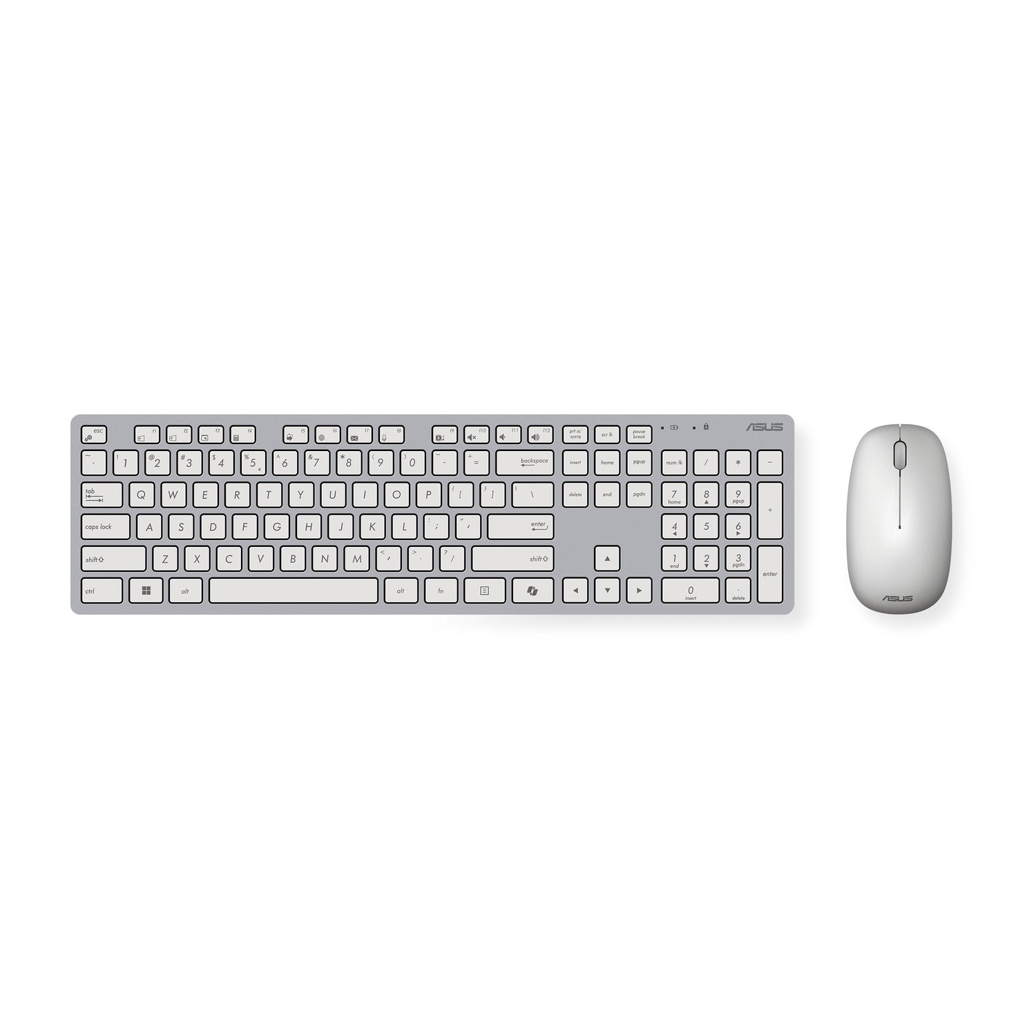 Asus W5000 Wireless Keyboard+Raton Dt. Copilot Layout Blanco
