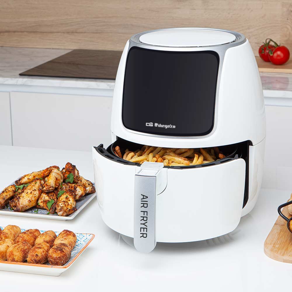 Freidora Por Aire Sin Aceite Orbegozo Fdr 64 1500w Capacidad 4l