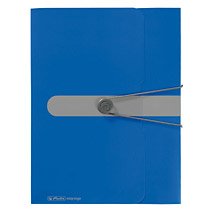 Herlitz 11206125 Carpeta Polipropileno (Pp) Azul A4