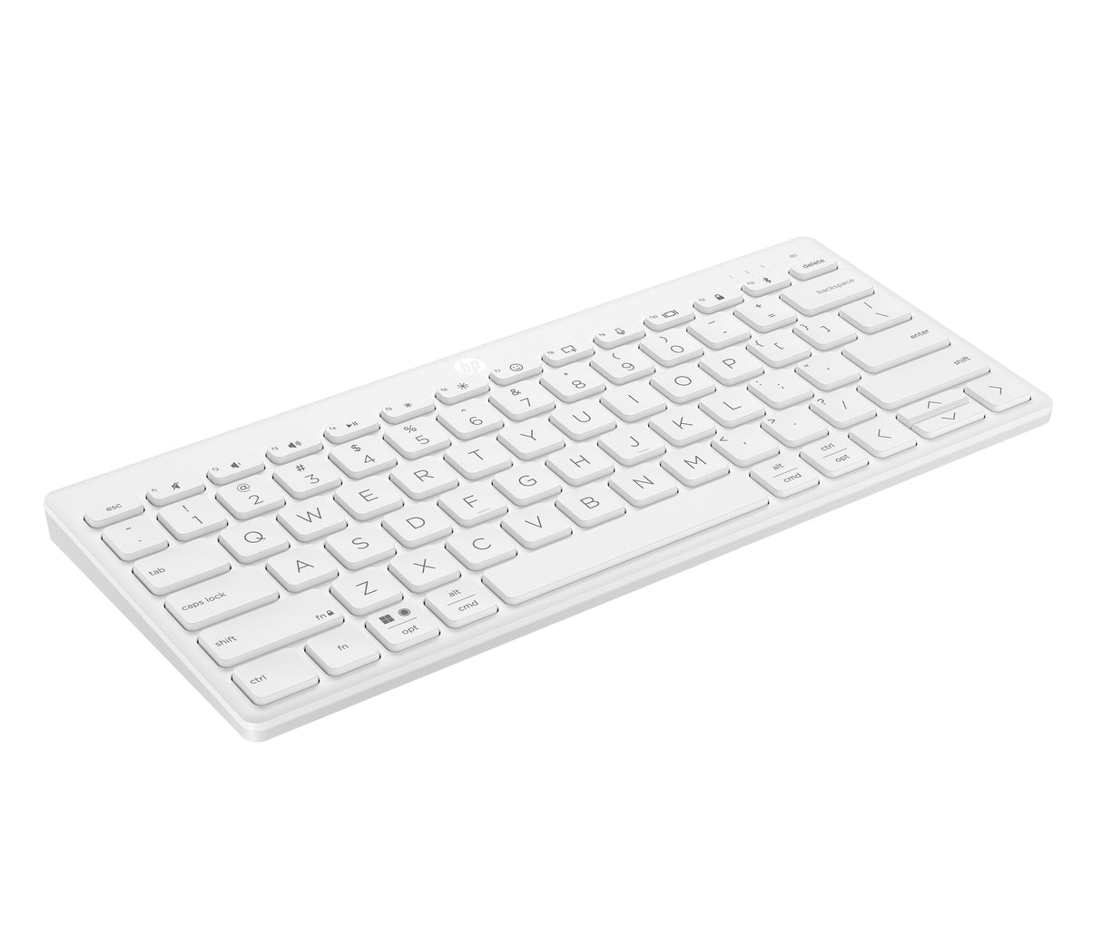 EAN 0196548516650 - HP 350 WHT Compact Multi-Device Keyboard teclado Hogar Blanco imagen 2