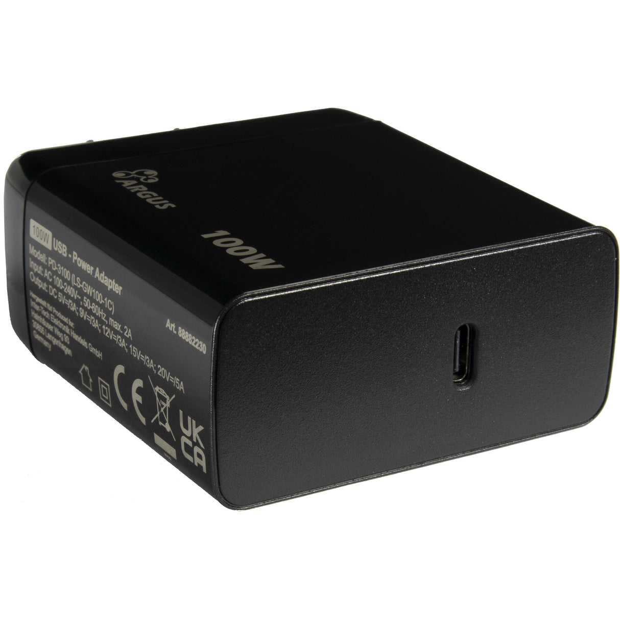 EAN 4260455648912 - Inter-Tech PD-3100 adaptador e inversor de corriente Interior 100 W Negro imagen 3