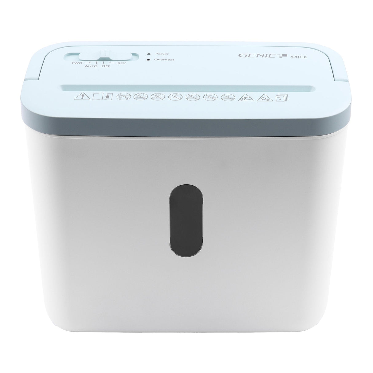 EAN 4030152953653 - Genie 440 X Blue triturador de papel Corte cruzado 72 dB Azul, Blanco imagen 3