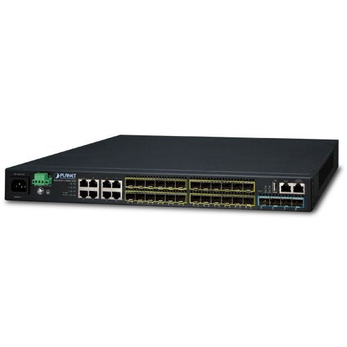 Layer3 16port 100 1000x Sfp + 8port Tp Sfp + 4port 10gbit Spf+, Mackable