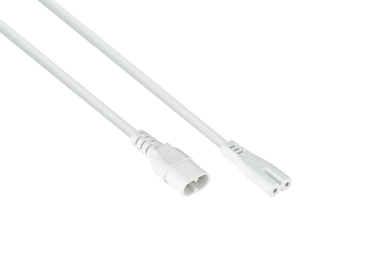 EAN 4066857003164 - Kabelmeister SK0870-W010 cable de transmisión Blanco 1 m C8 acoplador IEC C7 imagen 1