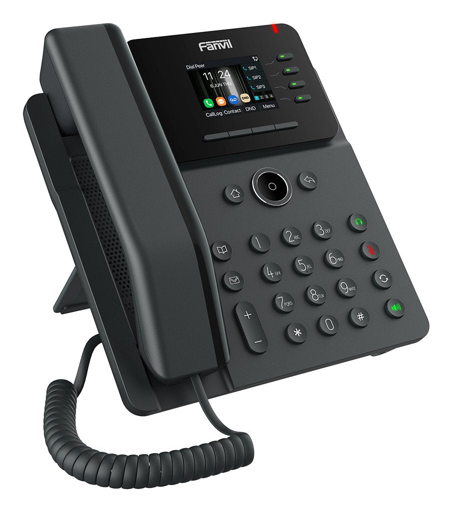 EAN 6937295605471 - Fanvil V61G teléfono IP Negro 4 líneas LCD imagen 3