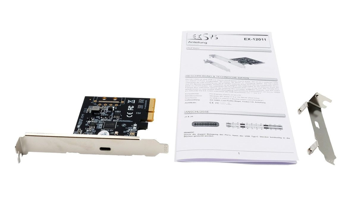EAN 4718359120114 - EXSYS EX-12011 tarjeta y adaptador de interfaz Interno USB 3.2 Gen 2 (3.1 Gen 2) imagen 3