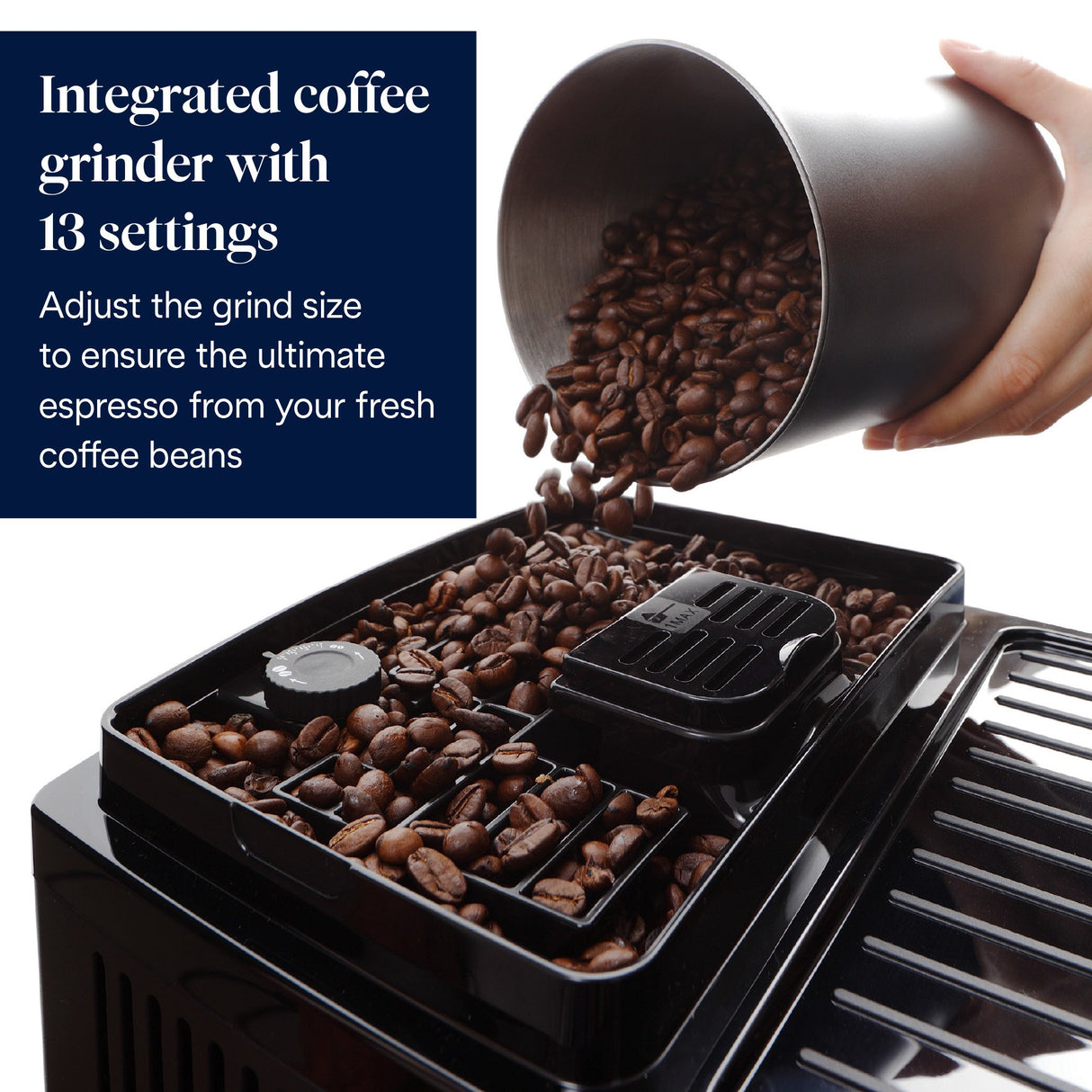 EAN 8004399027220 - De’Longhi Magnifica 0132250212 cafetera eléctrica Totalmente automática Máquina espresso 1,8 L imagen 3