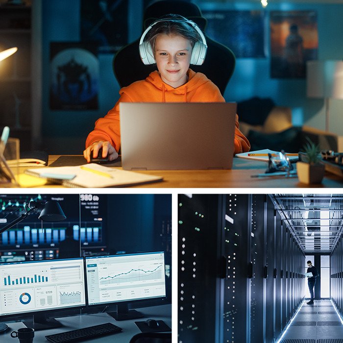 EAN 5901878537757 - Qoltec 53775 sistema de alimentación ininterrumpida (UPS) Línea interactiva 1,2 kVA 720 W 4 salidas AC imagen 3