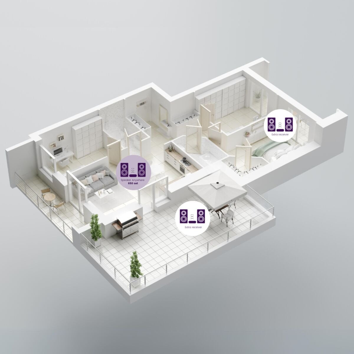 Conexión De Altavoz Inalámbrico Marmitek Speaker Anywhere 650