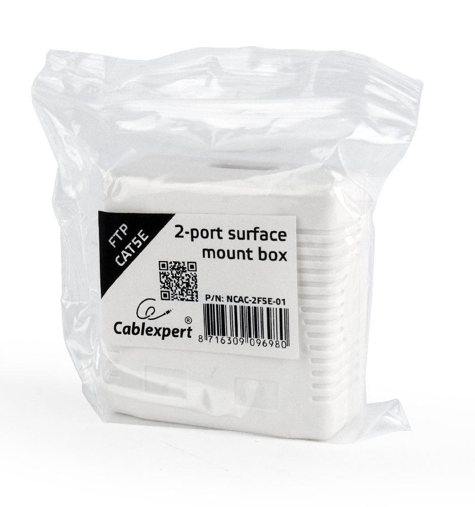 EAN 8716309096980 - Gembird NCAC-2F5E-01 divisor de red Blanco imagen 2